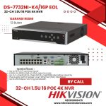 NVR 32 CHN DS-7732NI K4/16P