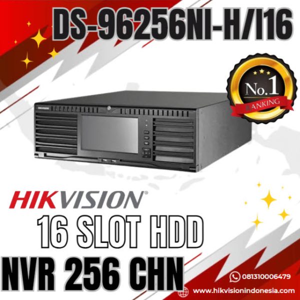 DS-96256NI-I16/H NVR 256 CH 16 Slot HDD