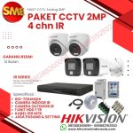Paket Pasang Analog 4Ch (2MP) Sound