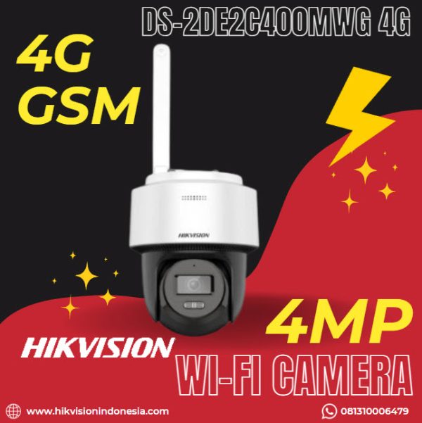 DS-2DE2C400MWG 4G GSM Camera Hikvision